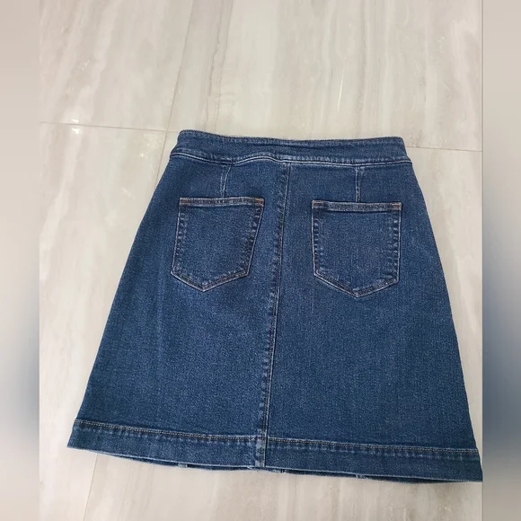 Loft Button Up Skirt - Picture 5 of 6